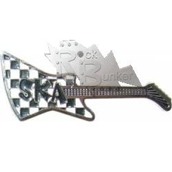 Значок Гитара SKA - фото 1 - rockbunker.ru