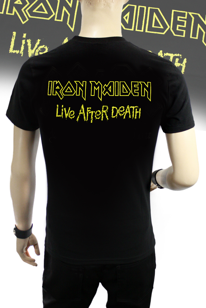 Футболка Iron Maiden Live After Death - фото 2 - rockbunker.ru
