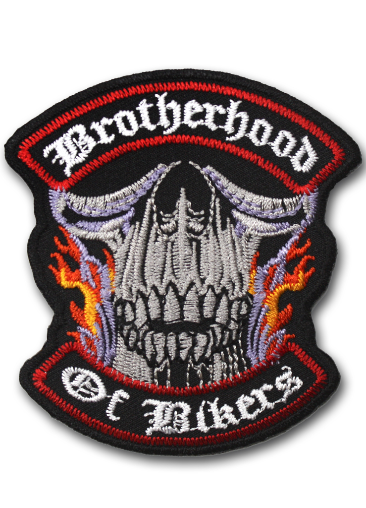 Термонашивка Brotherhood of birers - фото 1 - rockbunker.ru