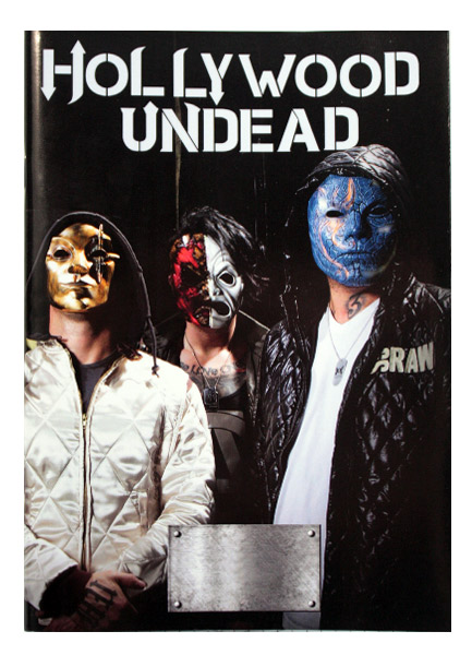 Тетрадь RockMerch Hollywood Undead - фото 1 - rockbunker.ru