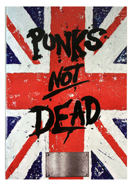 Тетрадь RockMerch Punks not Dead - фото 1 - rockbunker.ru
