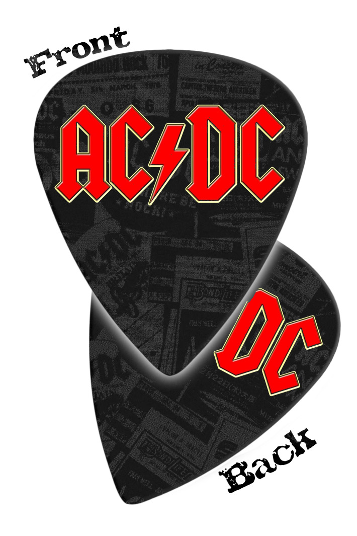 Медиатор AC DC - фото 1 - rockbunker.ru