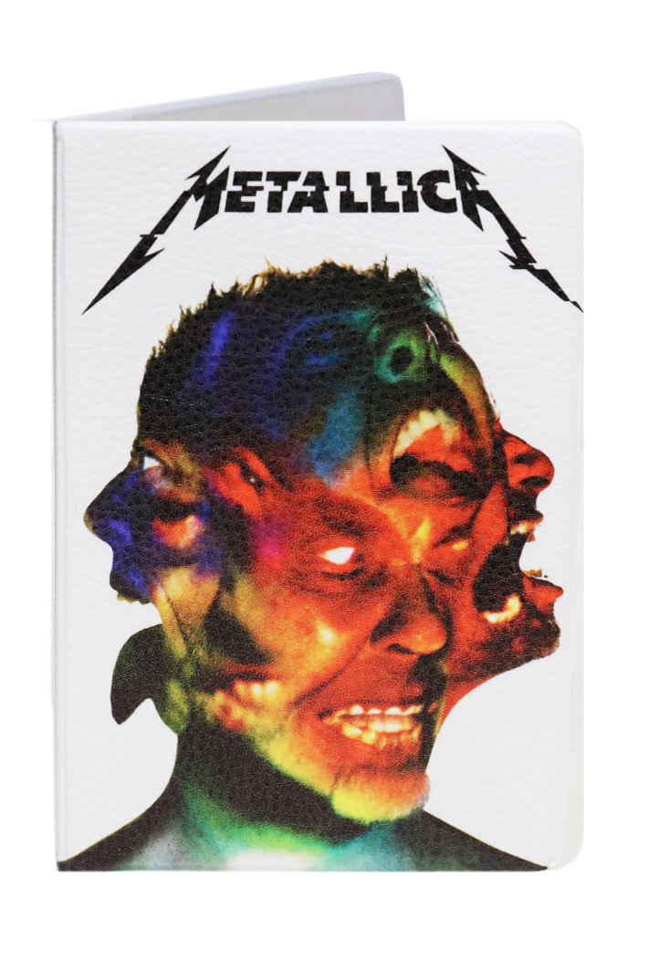 Обложка на паспорт RockMerch Metallica - фото 1 - rockbunker.ru