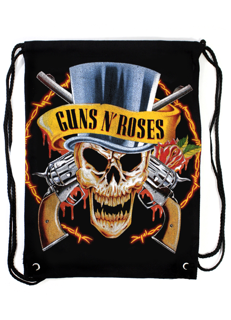 Мешок заплечный Guns n Roses - фото 1 - rockbunker.ru