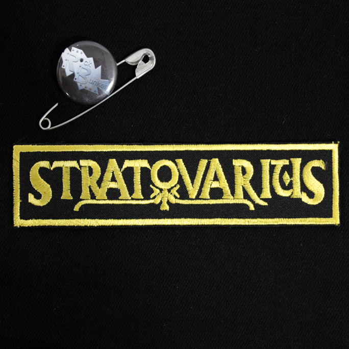 Нашивка Stratovarius - фото 1 - rockbunker.ru