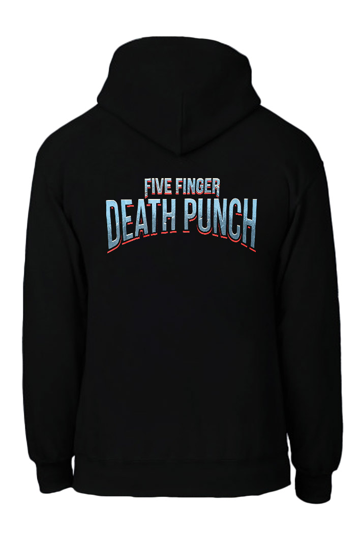 Толстовка Hot Rock Five Finger Death Punch - фото 2 - rockbunker.ru