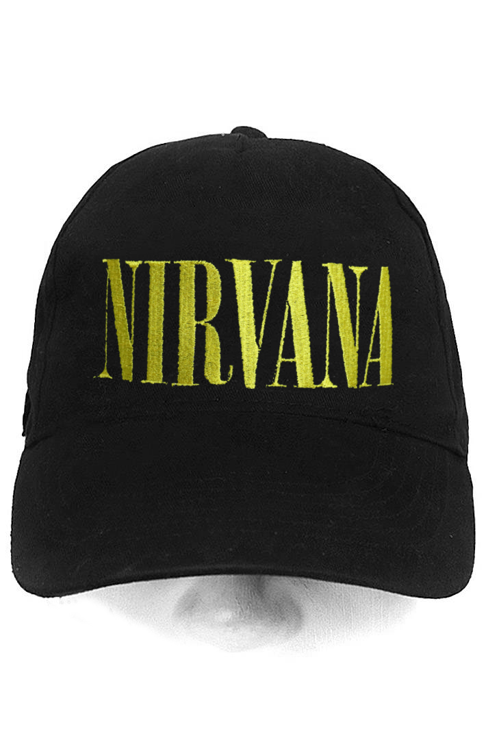 Бейсболка Nirvana - фото 2 - rockbunker.ru
