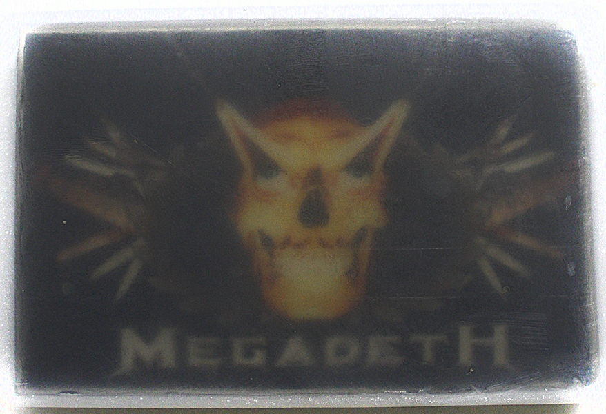 Мыло Megadeth ароматизированное - фото 1 - rockbunker.ru