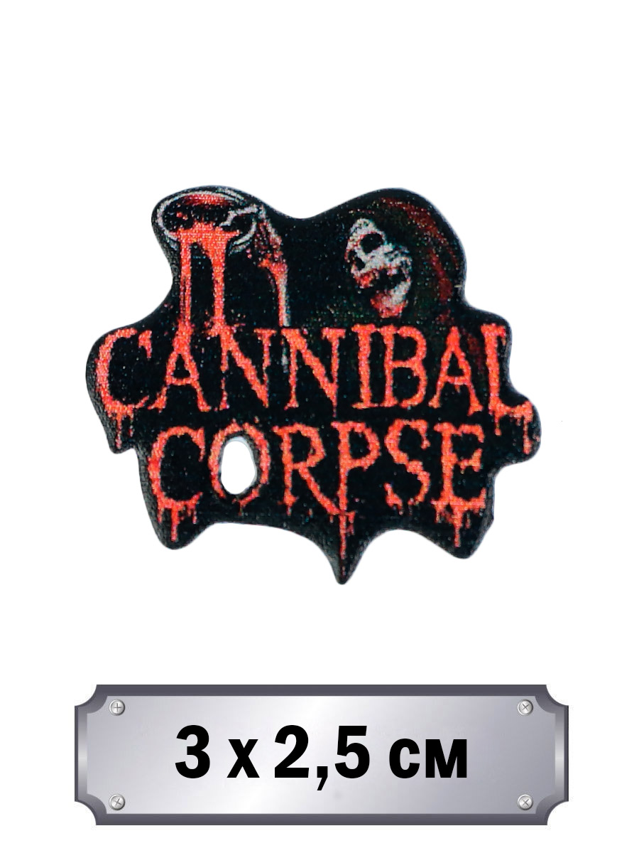 Значок-пин Cannibal Corpse - фото 1 - rockbunker.ru