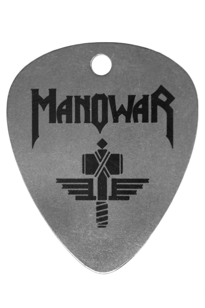 Кулон медиатор Manowar - фото 1 - rockbunker.ru