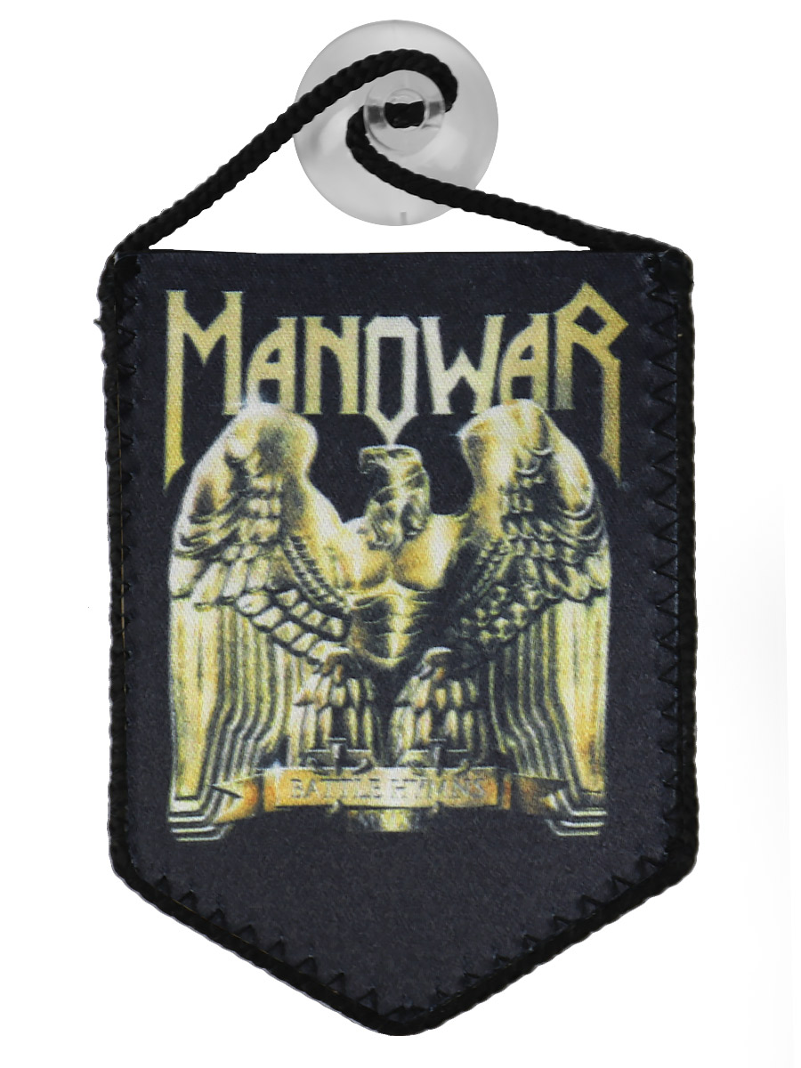 Вымпел Manowar - фото 1 - rockbunker.ru