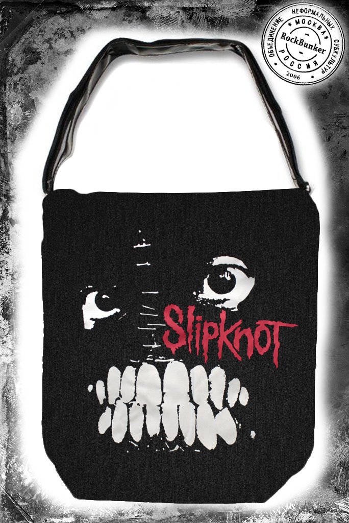 Сумка через плечо Slipknot - фото 1 - rockbunker.ru