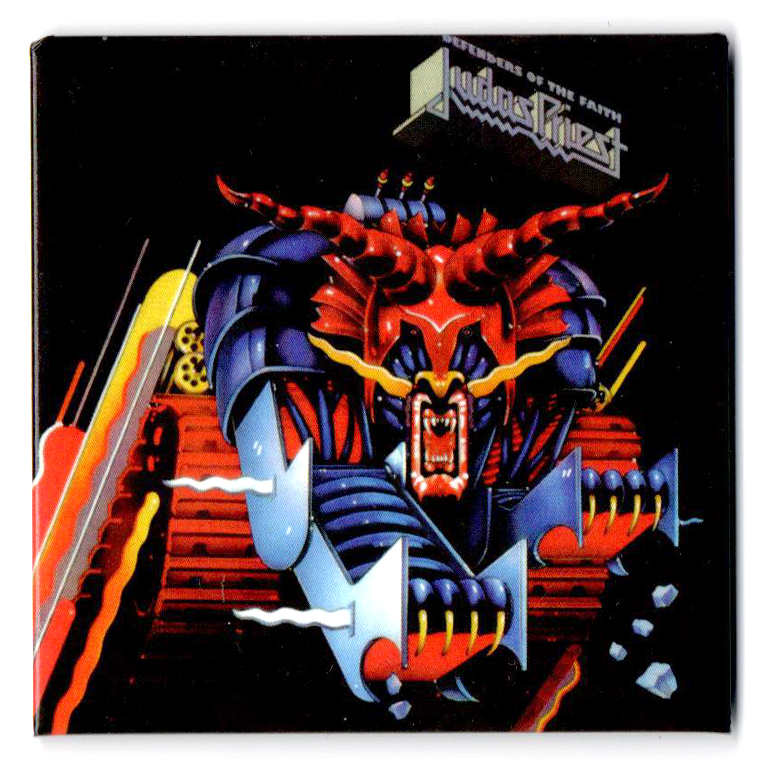 Магнит RockMerch Judas Priest - фото 1 - rockbunker.ru