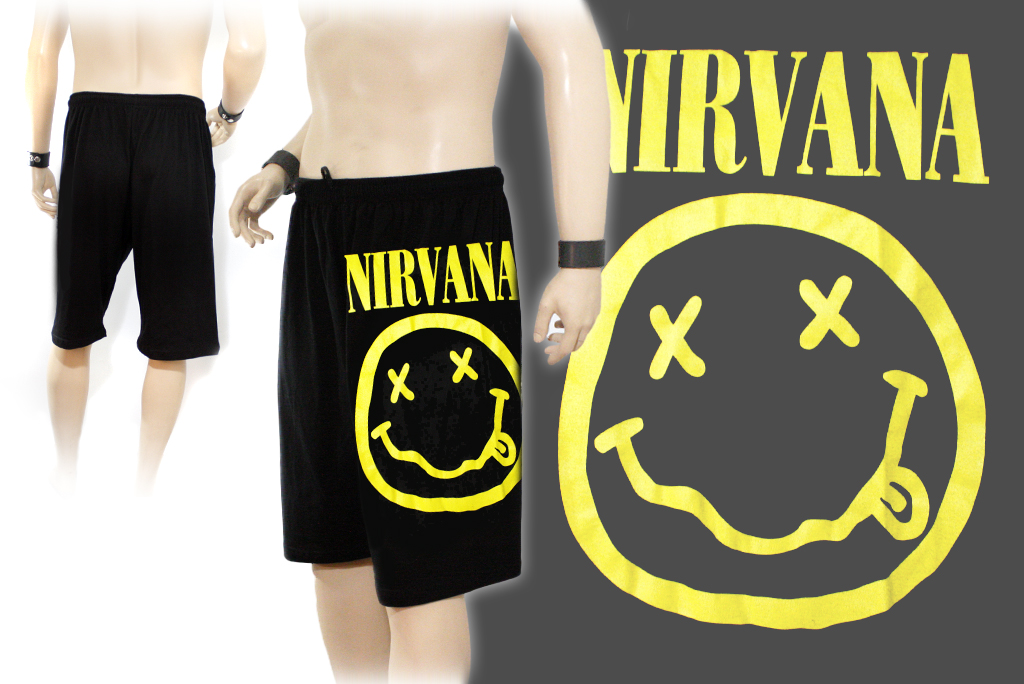 Шорты Nirvana Smile - фото 2 - rockbunker.ru