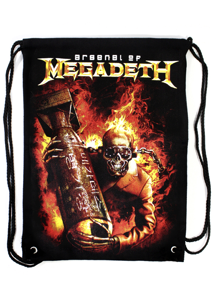 Мешок заплечный Megadeth Arsenal - фото 1 - rockbunker.ru
