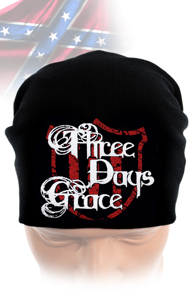 Шапка Three Days Grace - фото 1 - rockbunker.ru