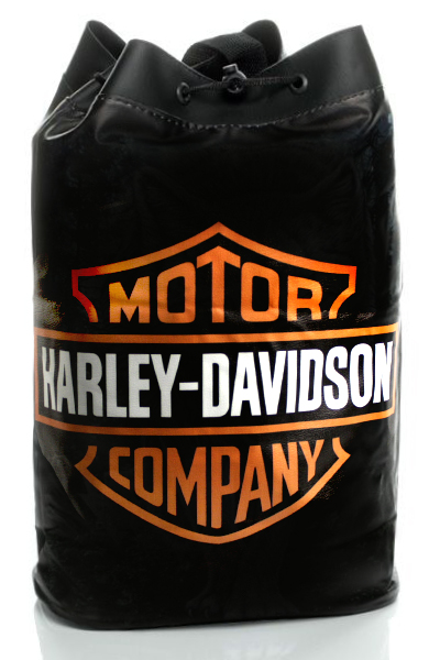 Торба Harley-Davidson из кожзаменителя - фото 1 - rockbunker.ru