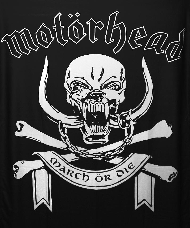 Плед Motorhead - фото 1 - rockbunker.ru