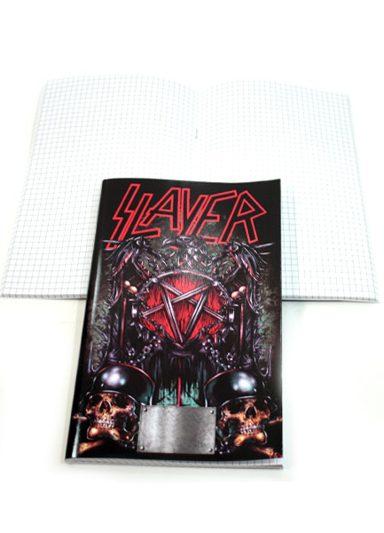 Тетрадь RockMerch Slayer - фото 2 - rockbunker.ru