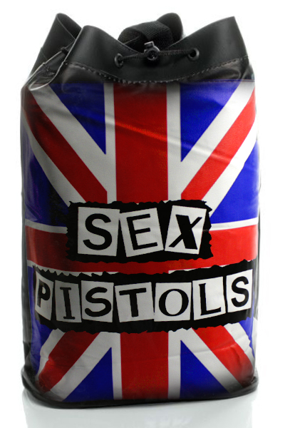 Торба Sex Pistols из кожзаменителя - фото 1 - rockbunker.ru