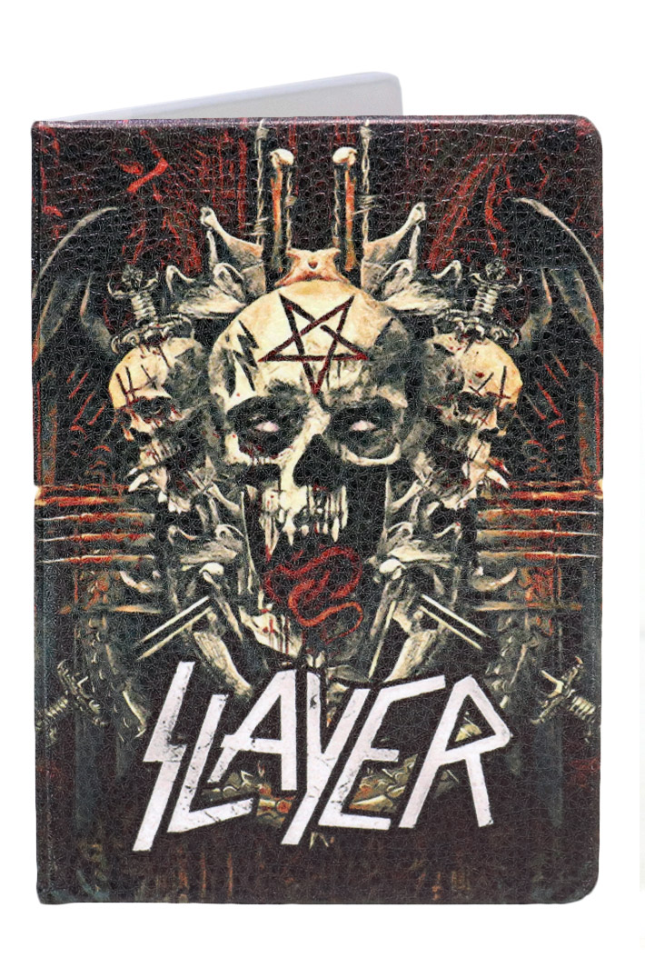 Обложка на паспорт RockMerch Slayer - фото 1 - rockbunker.ru