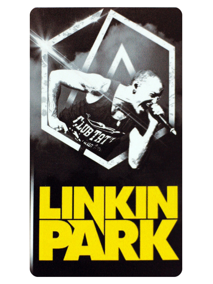Наклейка-стикер Rock Merch Linkin Park - фото 1 - rockbunker.ru