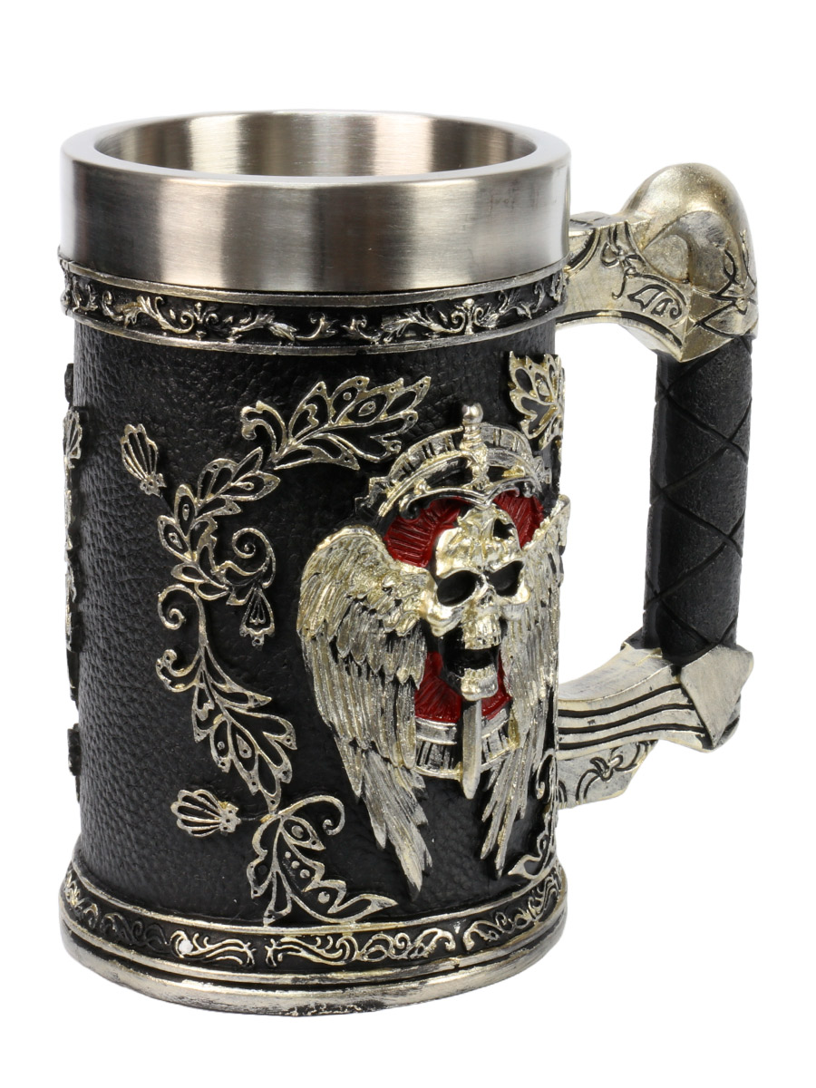 Кружка Nemesis Череп с Крыльями - фото 1 - rockbunker.ru