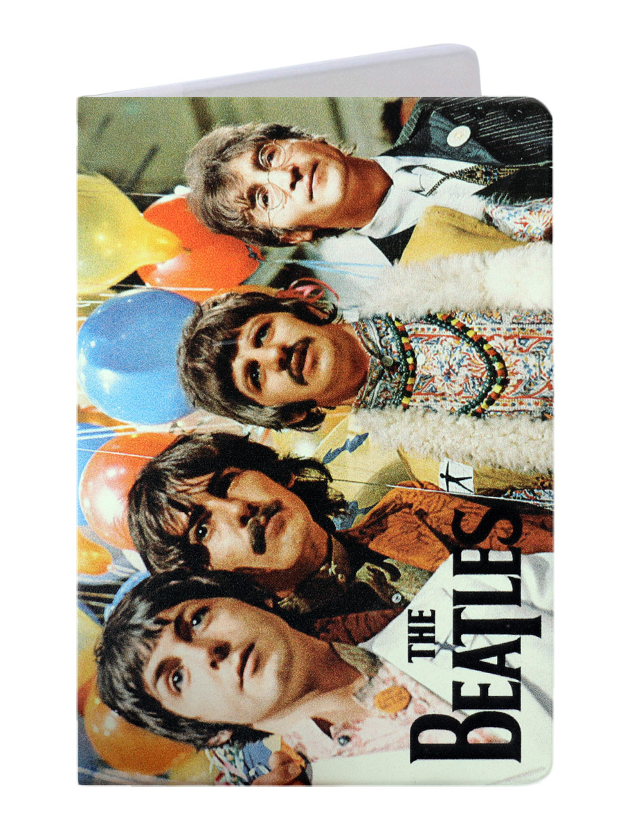 Обложка на паспорт RockMerch The Beatles - фото 1 - rockbunker.ru