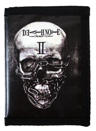 Кошелек Death note из кожзаменителя - фото 1 - rockbunker.ru