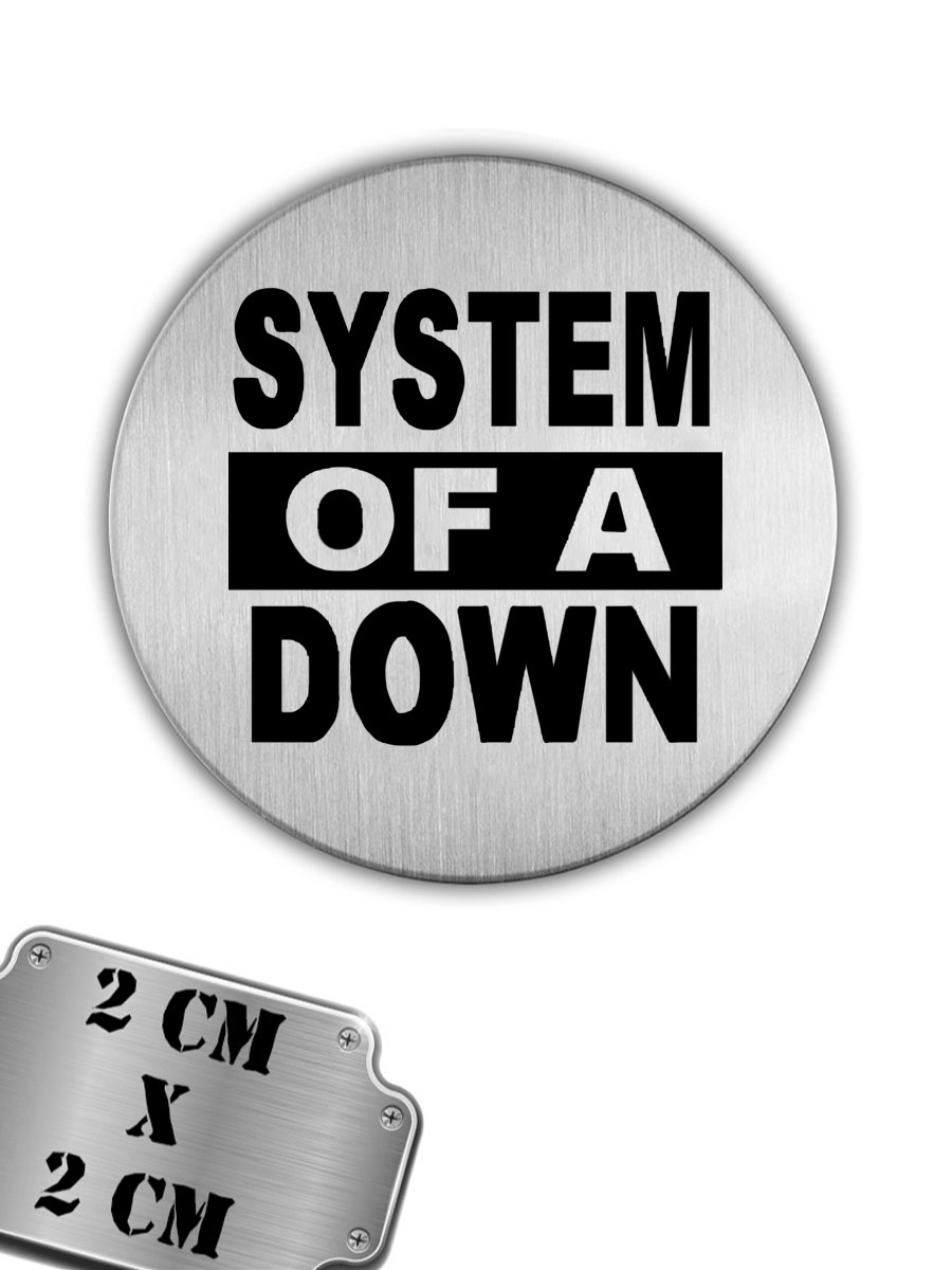 Значок-пин System Of A Down - фото 1 - rockbunker.ru