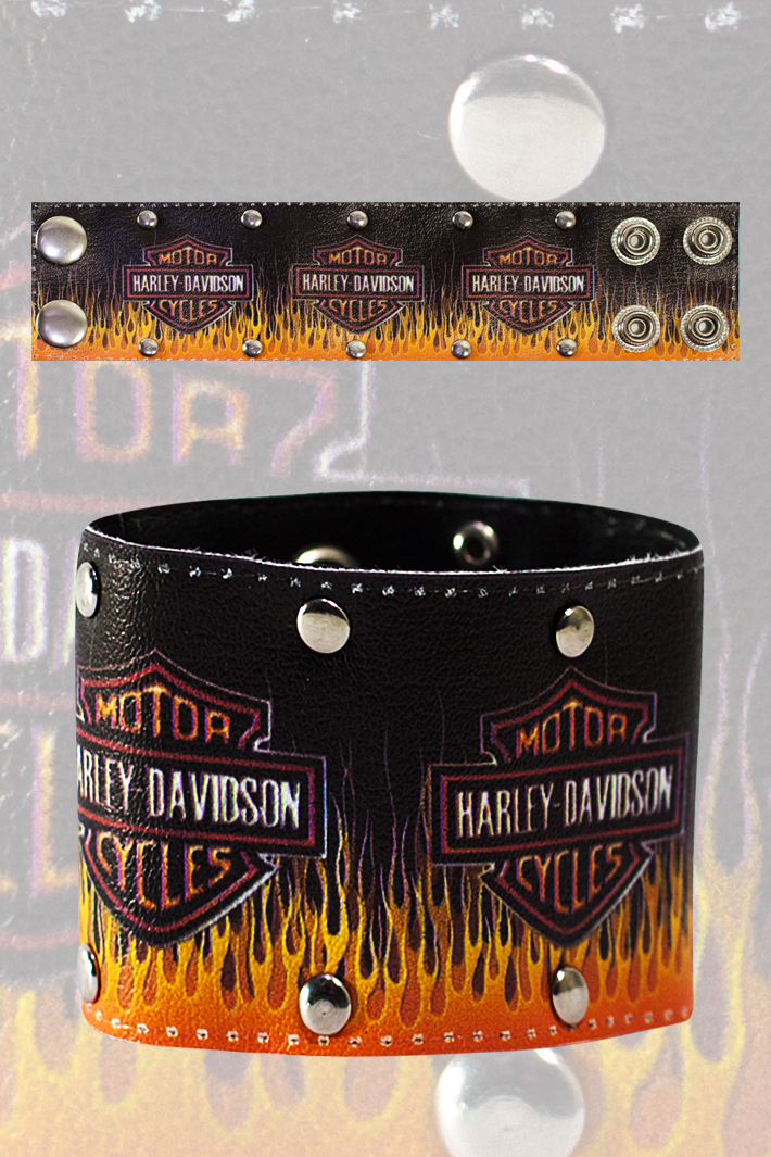 Браслет Harley Davidson - фото 1 - rockbunker.ru