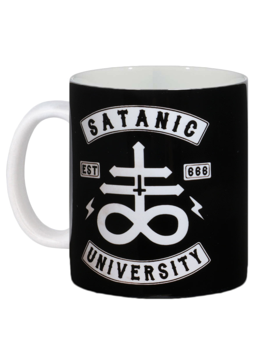Кружка Satan University - фото 1 - rockbunker.ru