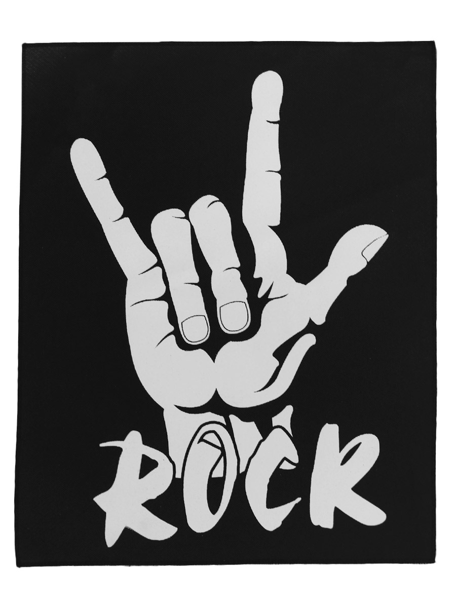 Нашивка Rock - фото 1 - rockbunker.ru
