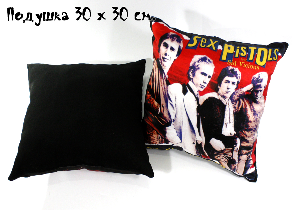 Подушка Sex Pistols - фото 2 - rockbunker.ru