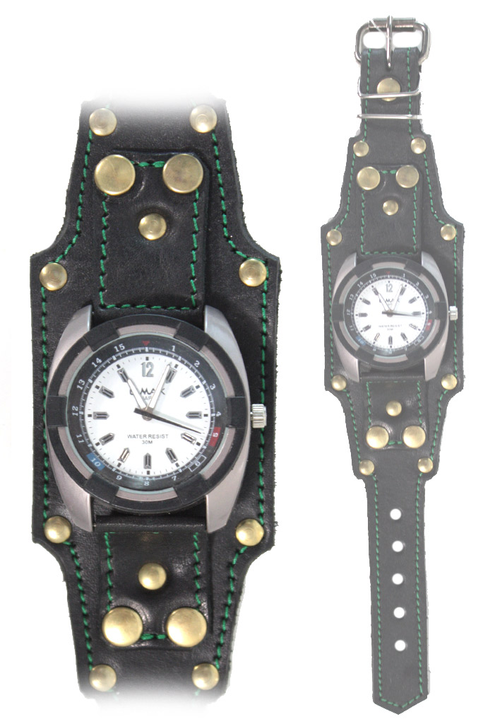 Часы наручные OMAX с кожаным браслетом - фото 1 - rockbunker.ru