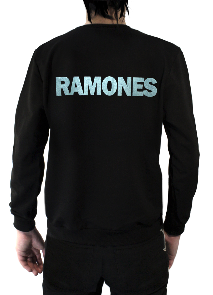 Свитшот RockMerch Ramones Forever мужской - фото 2 - rockbunker.ru