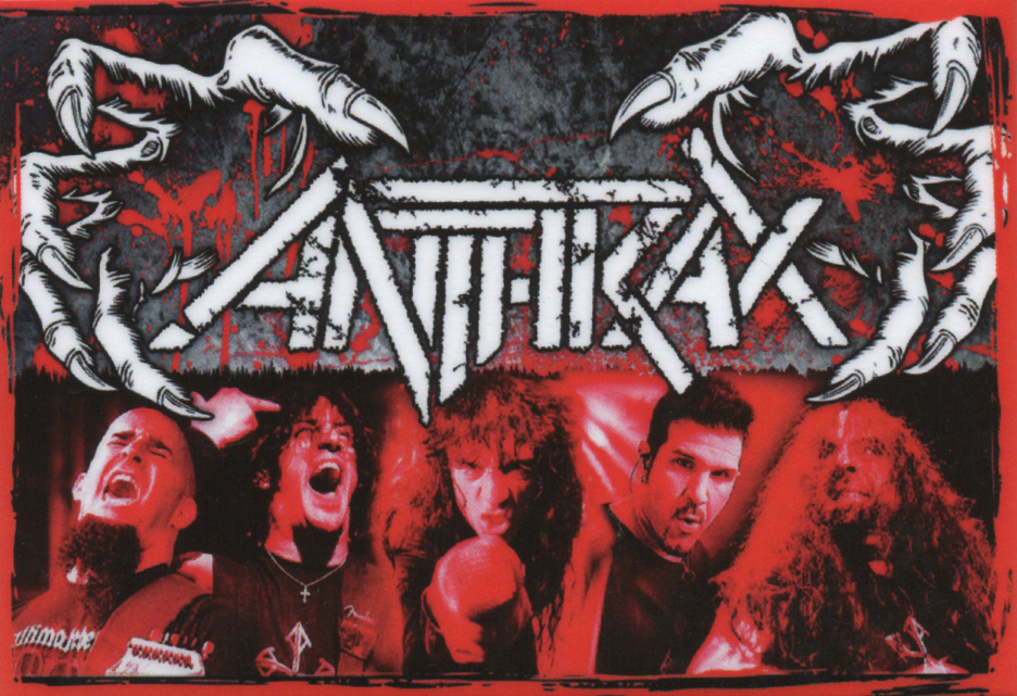 Магнит RockMerch Anthrax - фото 1 - rockbunker.ru