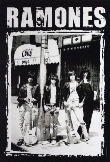 Флаг Ramones - фото 1 - rockbunker.ru