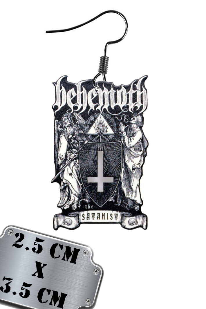 Серьга Behemoth - фото 1 - rockbunker.ru