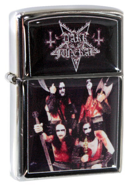 Зажигалка RockMerch Dark Funeral - фото 1 - rockbunker.ru
