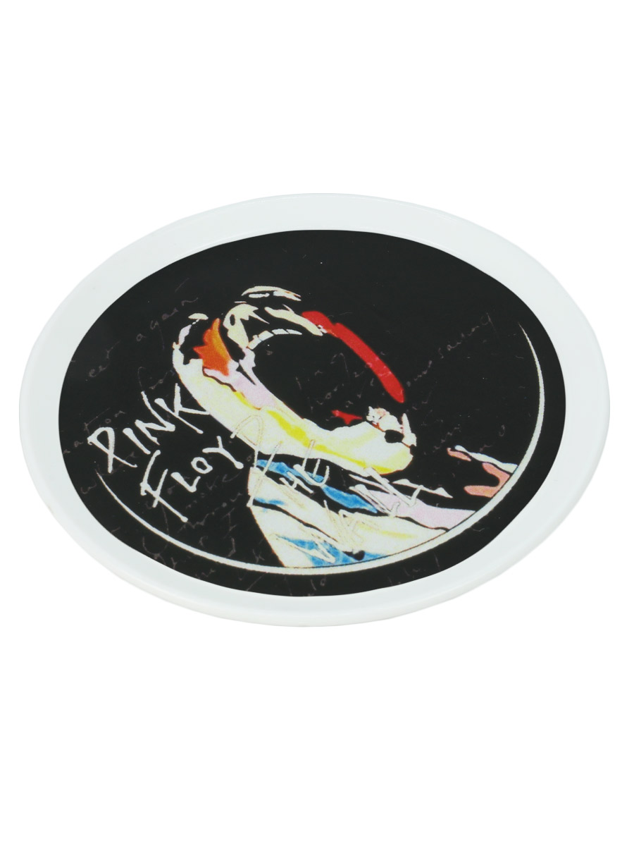 Магнит фигурный тарелка Pink Floyd - фото 1 - rockbunker.ru