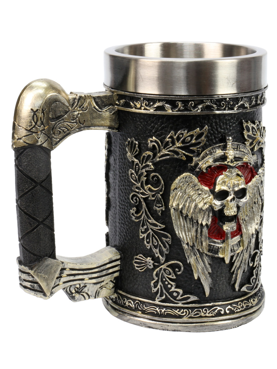 Кружка Nemesis Череп с Крыльями - фото 2 - rockbunker.ru
