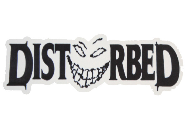 Наклейка-стикер Disturbed - фото 1 - rockbunker.ru