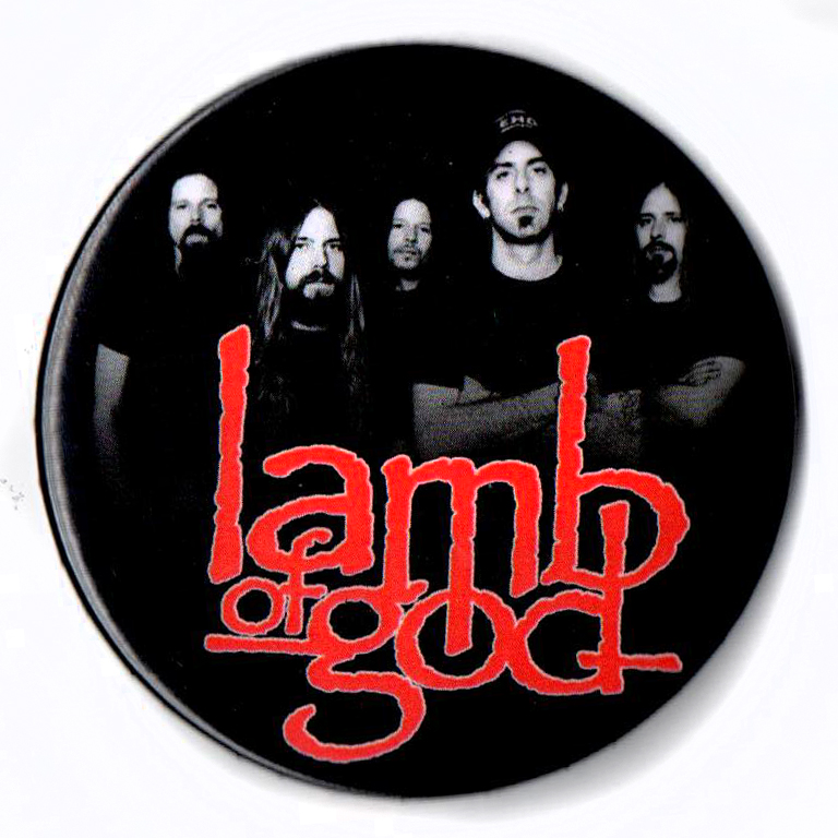 Магнит RockMerch Lamb of God - фото 1 - rockbunker.ru