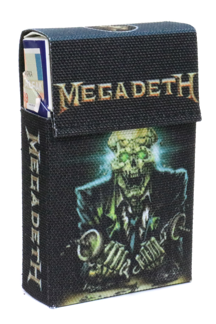 Чехол для сигарет RockMerch Megadeth - фото 1 - rockbunker.ru