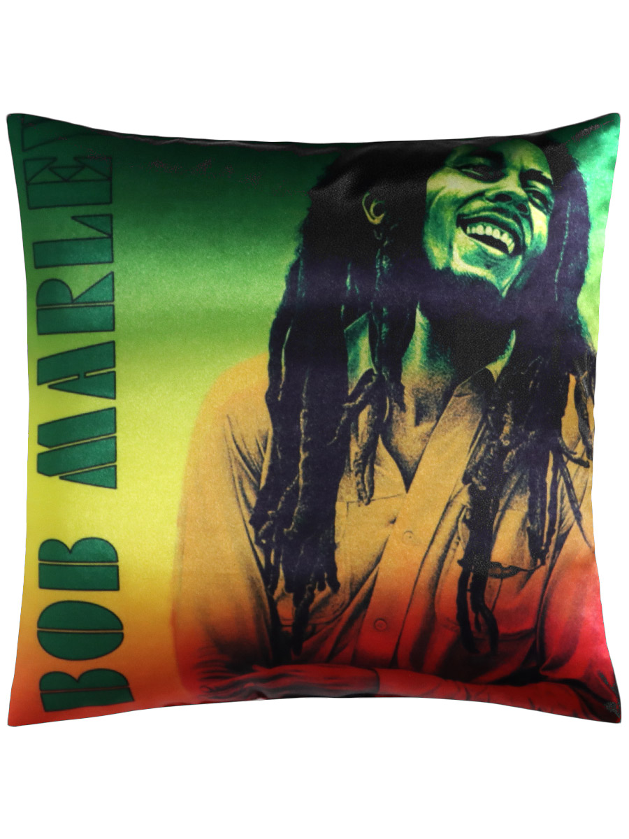 Подушка Bob Marley - фото 1 - rockbunker.ru