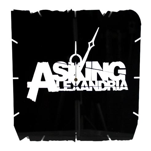 Часы настенные Asking Alexandria - фото 1 - rockbunker.ru