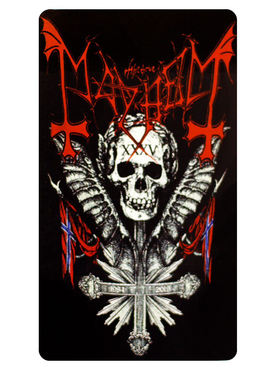 Наклейка-стикер Rock Merch Mayhem - фото 1 - rockbunker.ru