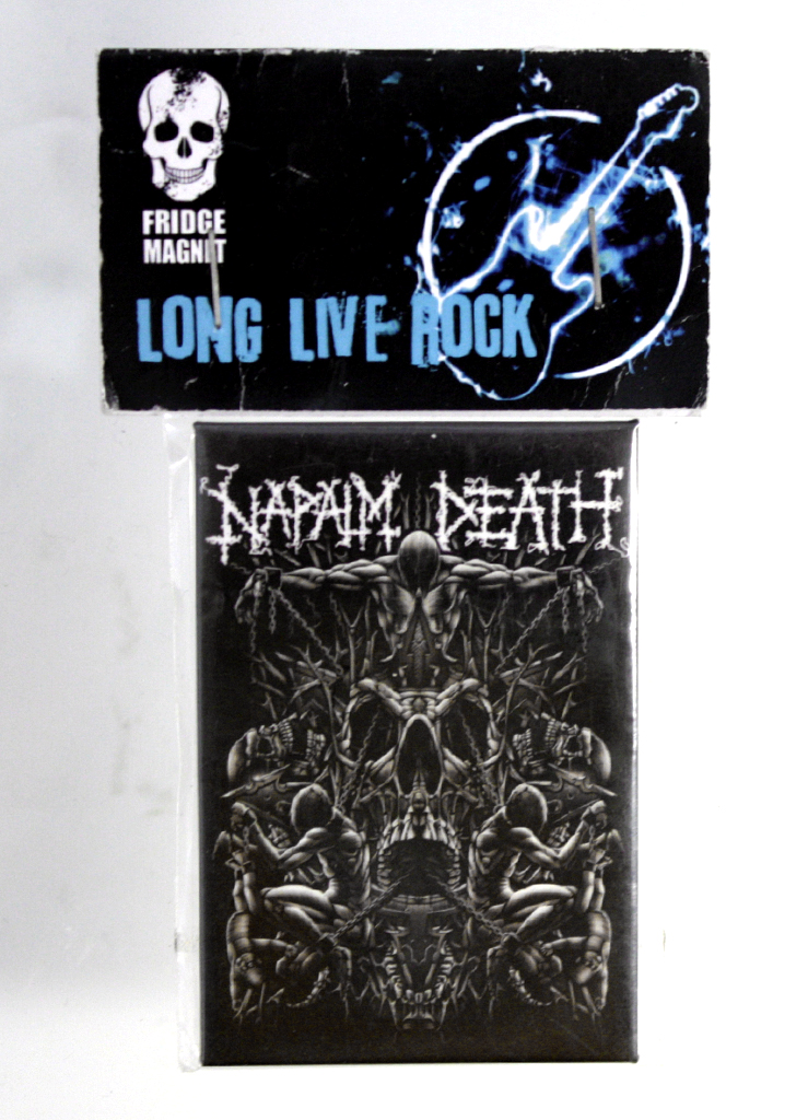 Магнит RockMerch Napalm Death - фото 2 - rockbunker.ru