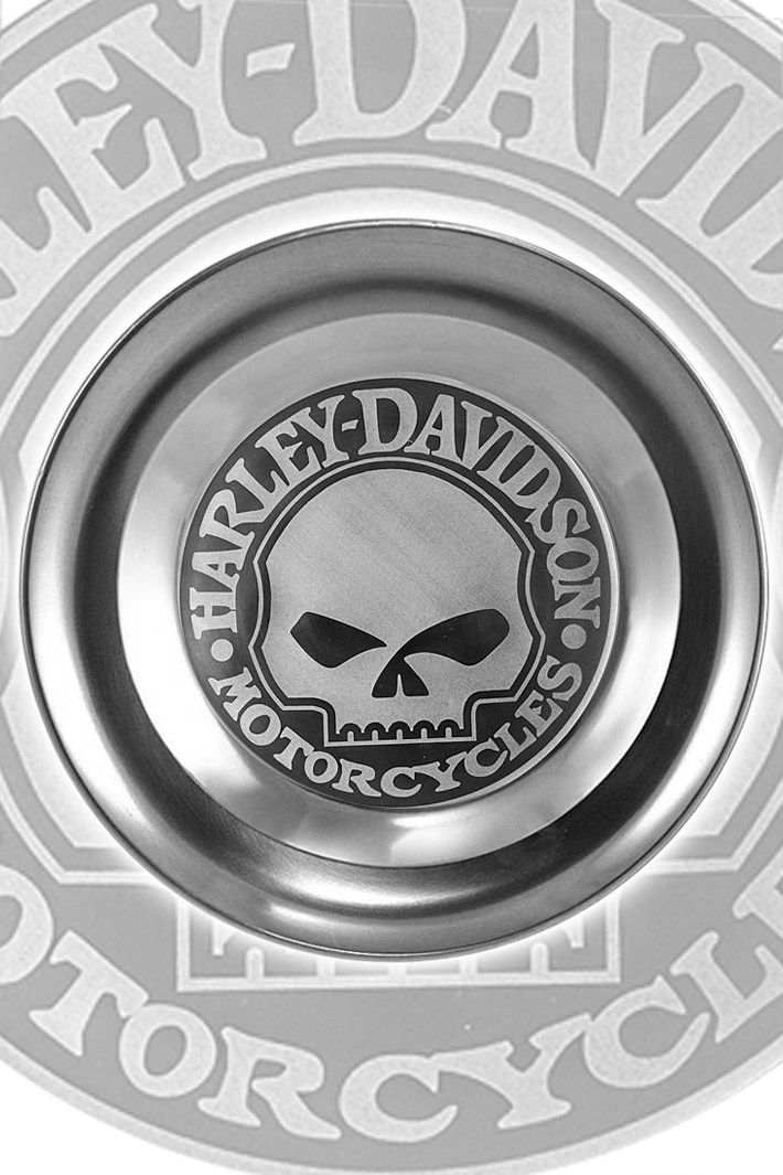 Тарелка Harley Davidson - фото 1 - rockbunker.ru